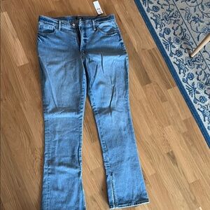 Unworn straight leg jeans